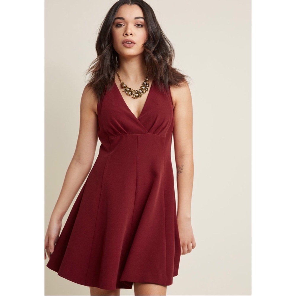 Modcloth Empire Waist A-Line Dress